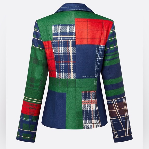 ‼️Plaid Double-Breasted Women's Jacket❤️‼️ - Picture 3 of 8